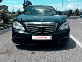 2007 Mercedes-Benz S-Класс 550 Long V (W221), чёрный, 990000 рублей, вид 3