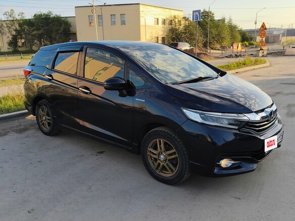 2017 Honda Shuttle II, синий, 1200000 рублей - вид 1