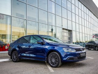 2013 Volkswagen Jetta VI, синий, 1098000 рублей, вид 1