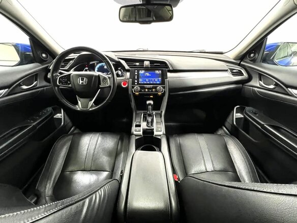 2015 Honda Civic X, синий, 1610000 рублей - вид 13