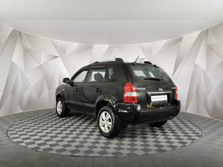 2008 Hyundai Tucson I, чёрный, 495000 рублей, вид 4