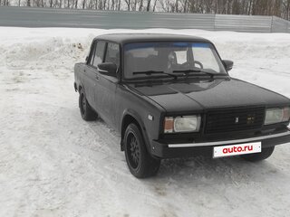2009 Lada (ВАЗ) 2107, чёрный, 240000 рублей, вид 5