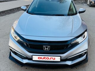 2020 Honda Civic X Рестайлинг, серебристый, 2050000 рублей, вид 2