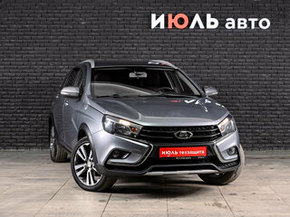 2019 Lada (ВАЗ) Vesta SW Cross I, серый, 1220000 рублей, вид 3