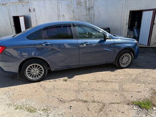 2016 Lada (ВАЗ) Vesta I, синий, 600000 рублей, вид 2
