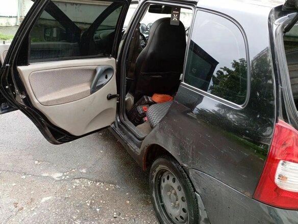 2010 Lada (ВАЗ) Kalina I, чёрный, 150000 рублей - вид 5