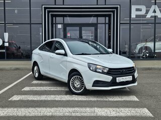 2018 Lada (ВАЗ) Vesta I, белый, 789000 рублей, вид 3