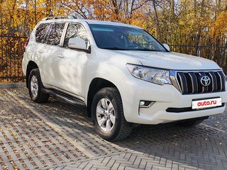 2019 Toyota Land Cruiser Prado 150 Series Рестайлинг 2, белый, 3950000 рублей, вид 1