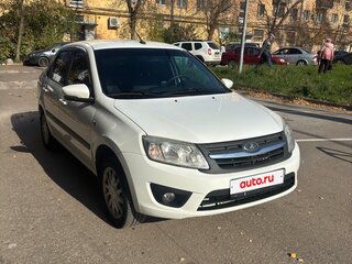 2018 Lada (ВАЗ) Granta I Рестайлинг, белый, 690000 рублей, вид 4