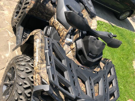 2017 BRP Can-Am Outlander 850, чёрный, 1200000 рублей, вид 5