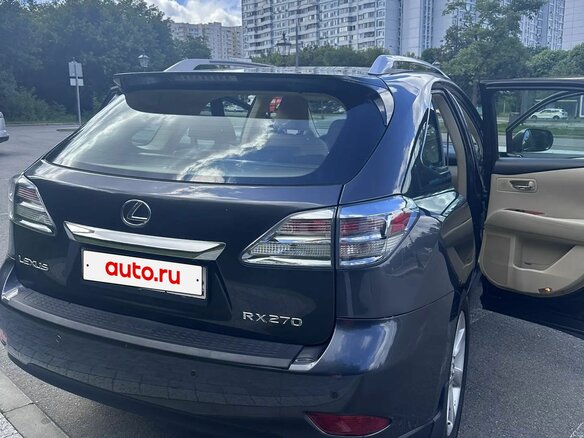 2010 Lexus RX 270 III, серый - вид 4