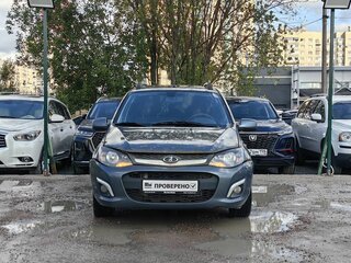 2015 Lada (ВАЗ) Kalina II, серый, 239000 рублей, вид 2