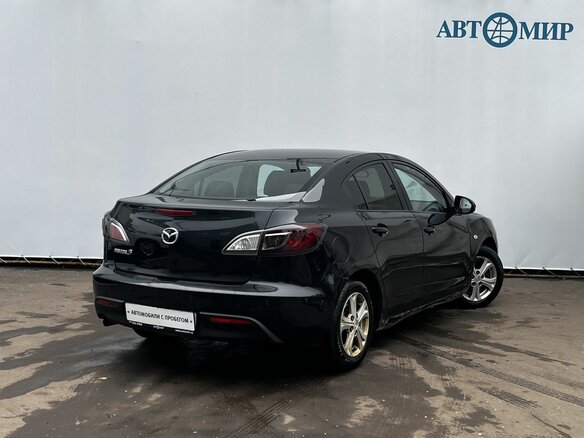 2011 Mazda 3 II (BL), чёрный, 675000 рублей - вид 4