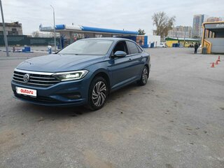 2020 Volkswagen Jetta 6-speed VII, синий, 1890000 рублей, вид 1