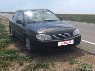 2008 Kia Spectra I Рестайлинг 2, чёрный, 270000 рублей, вид 4