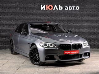 2014 BMW 5 серии 530d xDrive VI (F10/F11/F07) Рестайлинг, серый, 2800000 рублей, вид 3