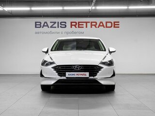 2020 Hyundai Sonata VIII (DN8), белый, 2150000 рублей, вид 2