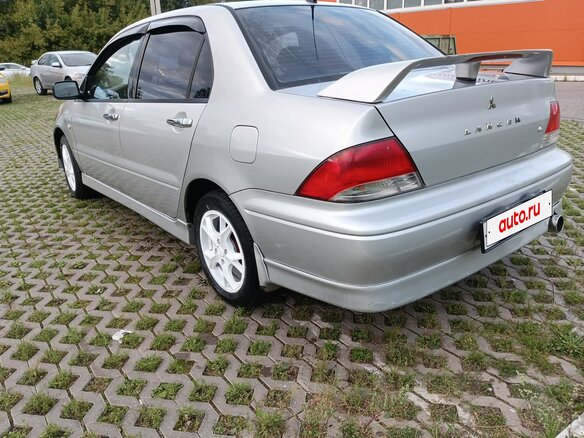 2002 Mitsubishi Lancer IX, серебристый - вид 2