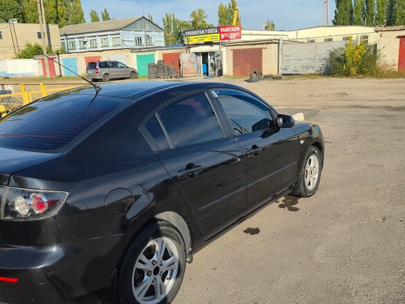 2008 Mazda 3 I (BK) Рестайлинг, чёрный, 575000 рублей - вид 5
