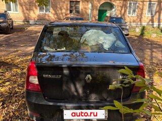 2011 Renault Logan I Рестайлинг, чёрный, 270000 рублей, вид 3