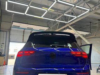 2021 Volkswagen Golf VIII, синий, 2850000 рублей, вид 4