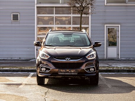 2015 Hyundai ix35 I Рестайлинг, коричневый, 1095000 рублей, вид 2