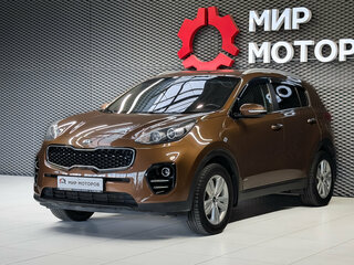 2017 Kia Sportage IV, коричневый, 1630000 рублей, вид 1