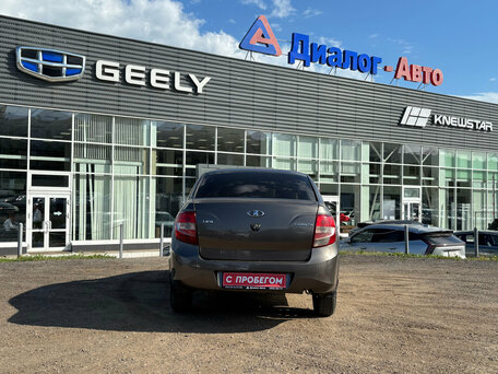 2017 Lada (ВАЗ) Granta I, коричневый, 300000 рублей, вид 3