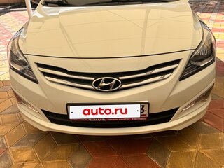 2016 Hyundai Solaris I Рестайлинг, белый, 1250000 рублей, вид 1