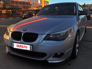2005 BMW 5 серии 525i V (E60/E61), серебристый, 1000050 рублей, вид 4