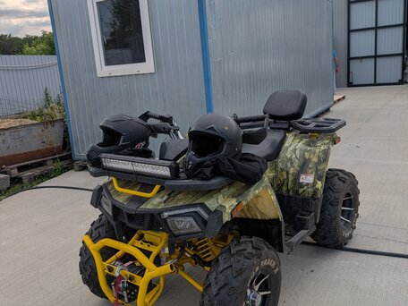 2023 Motoland Wild Track 200 X Pro, жёлтый, 170000 рублей, вид 5