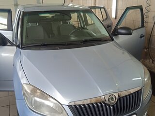 2010 Skoda Fabia II Рестайлинг, голубой, 500000 рублей, вид 1