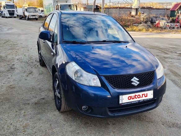 2008 Suzuki SX4 I (Classic), синий, 465000 рублей - вид 5