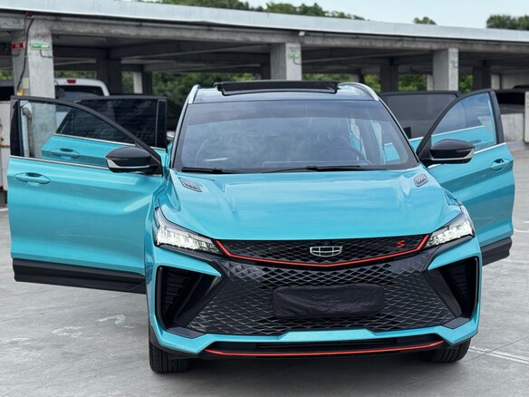 2023 Geely Coolray (Binyue Cool) I Рестайлинг, голубой, 1800000 рублей - вид 6