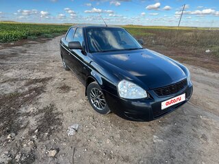 2014 Lada (ВАЗ) Priora I Рестайлинг, чёрный, 425000 рублей, вид 4