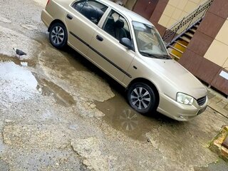 2004 Hyundai Accent ТагАЗ II, золотистый, 300000 рублей, вид 3