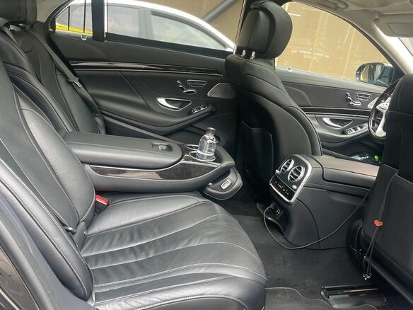 2018 Mercedes-Benz S-Класс 450 Long VI (W222, C217) Рестайлинг, чёрный, 4000000 рублей - вид 5