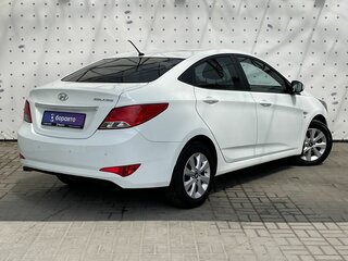 2016 Hyundai Solaris I Рестайлинг, белый, 1170000 рублей, вид 5