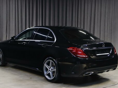 2015 Mercedes-Benz C-Класс 180 IV (W205), чёрный, 1599000 рублей, вид 4