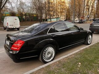 2007 Mercedes-Benz S-Класс 350 V (W221), чёрный, 1150000 рублей, вид 5
