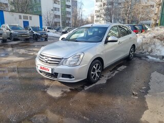 2014 Nissan Almera III (G15), серебристый, 700000 рублей, вид 1