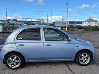 2002 Nissan March III (K12), голубой, 370000 рублей, вид 3