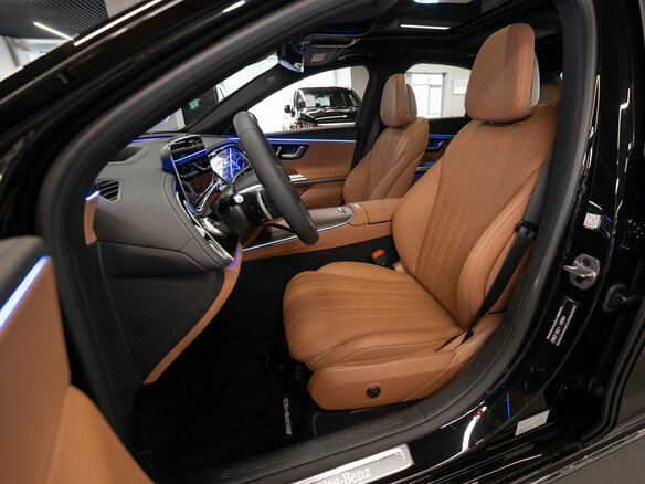 2026 Mercedes-Benz E-Класс 300 VI (W214, S214), чёрный - вид 8