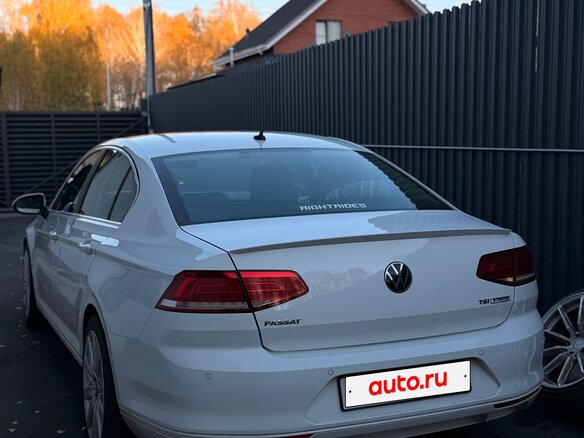 2017 Volkswagen Passat B8, белый, 2070000 рублей - вид 11