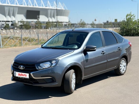 2019 Lada (ВАЗ) Granta I Рестайлинг, серебристый