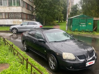 2007 Mitsubishi Galant IX Рестайлинг, чёрный, 400000 рублей, вид 1