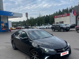 2015 Toyota Camry VII (XV50) Рестайлинг, чёрный, 1550000 рублей, вид 3