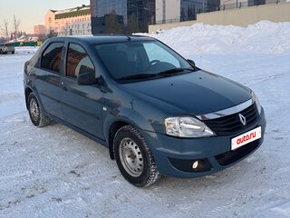 2010 Renault Logan I Рестайлинг, синий, 450000 рублей, вид 3