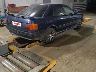 1990 Audi 80 IV (B3), синий, 110000 рублей, вид 4
