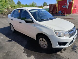 2017 Lada (ВАЗ) Granta I, белый, 280000 рублей, вид 2